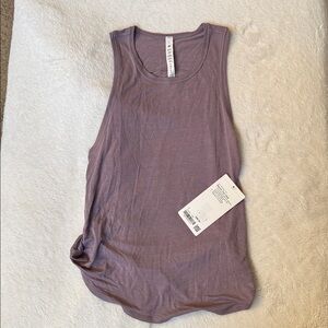 NWT Lululemon Round Two Tank in Violet Verbena